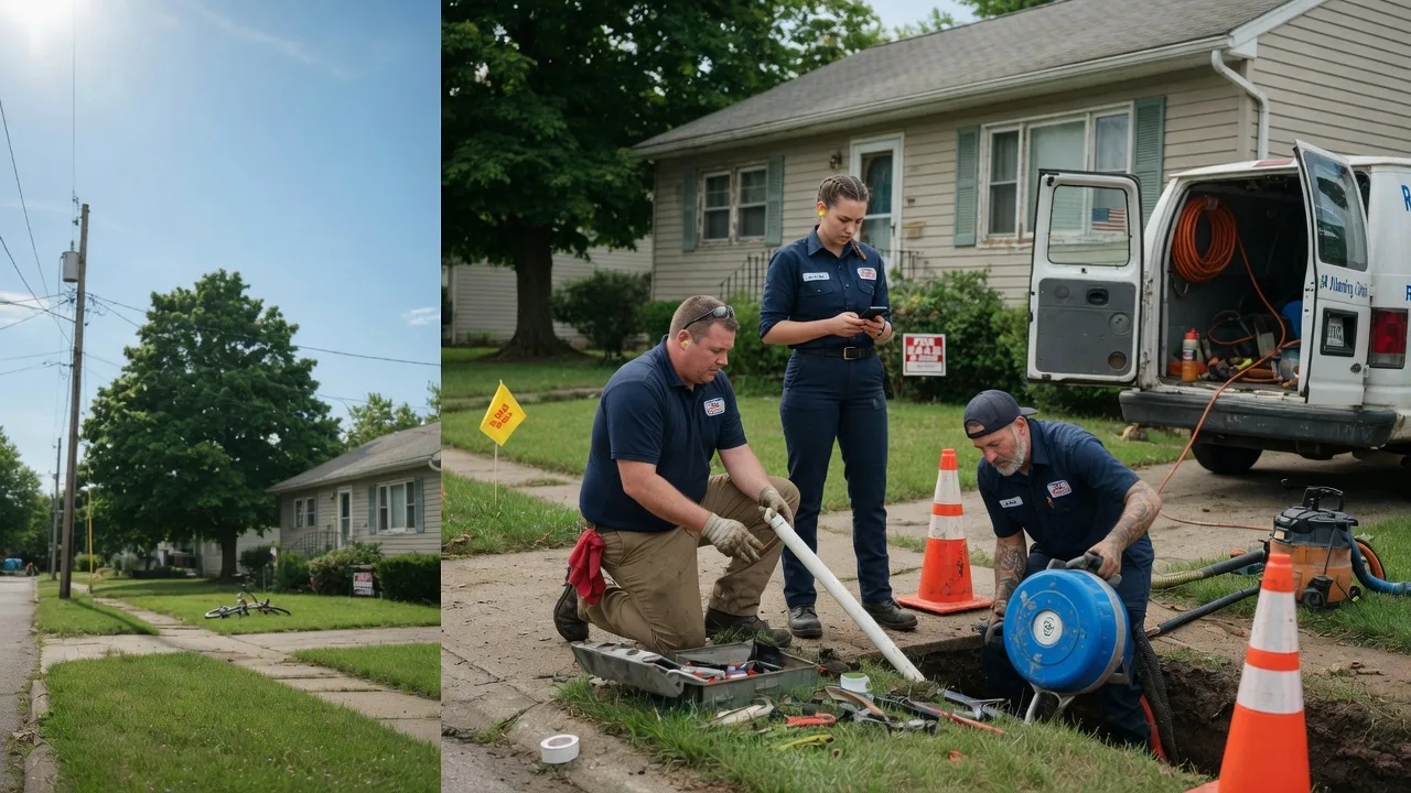 Sewer Line Repair in Albany, OH near me